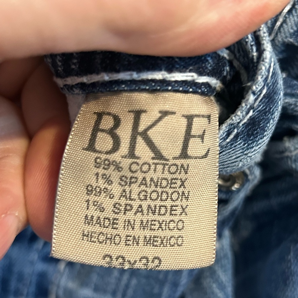 BKE | Derek  Relaxed Fit Light Blue Jeans | Size 33X32 - Picture 8 of 8